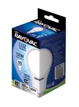 Lampara LED Luz Blanca RAYOVAC 8w. x 6u.